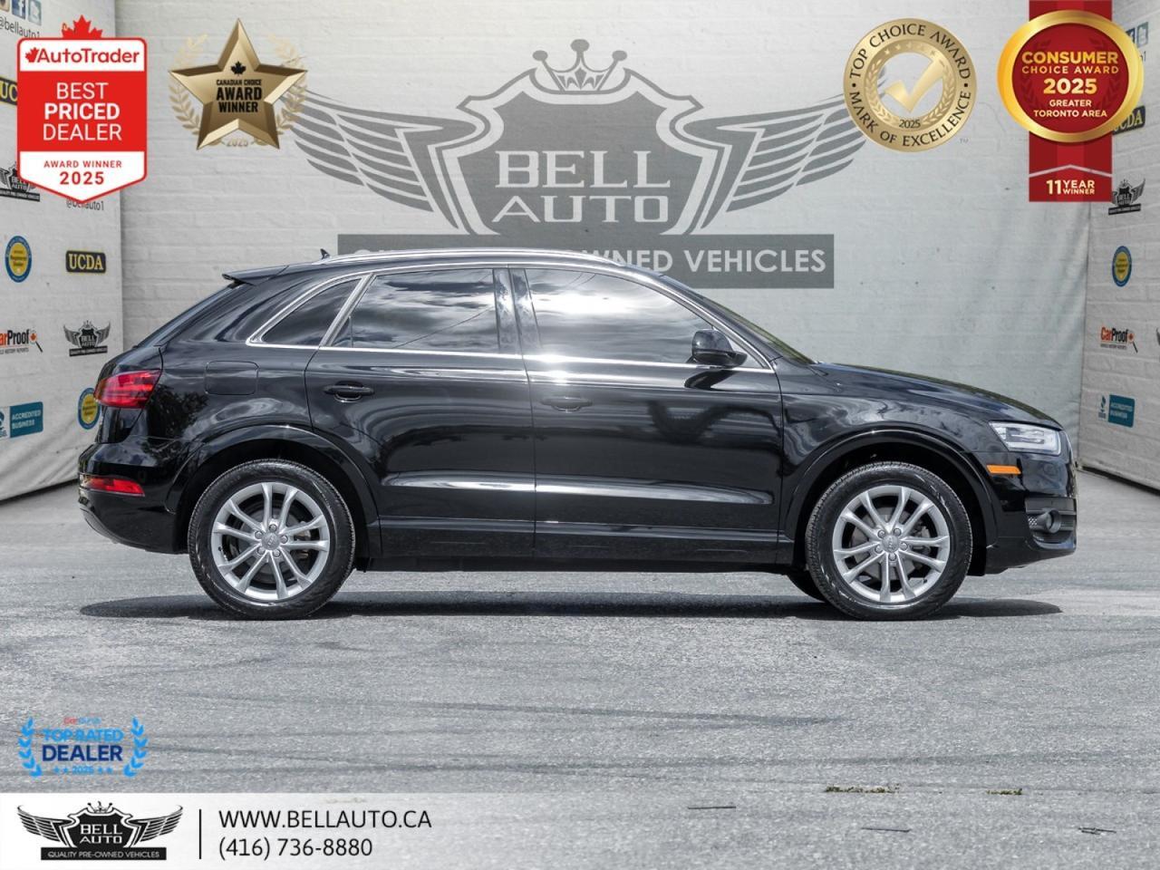 2015 Audi Q3 Technik | KEYLESS START | PANO ROOF | LEATHER | BACKUPCAM | NO ACCIDENT Toronto ON