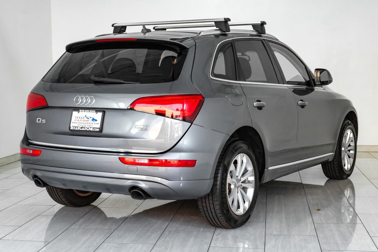 2015 Audi Q5 2.0T PREMIUM QUATTRO PANORAMA LEATHER SEATS REAR CAMERA POWER LIFTGATE Carrollton TX