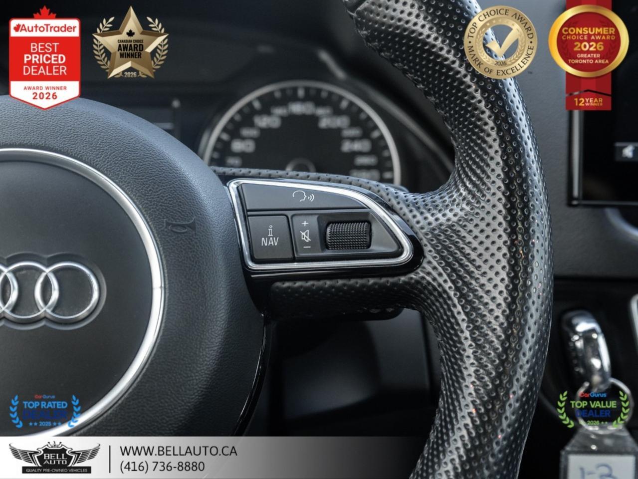 2015 Audi Q5 2.0T Technik | S-LINE | BLKOPTIC | NAVI | B.CAM | PANO | NOACCIDENT Toronto ON