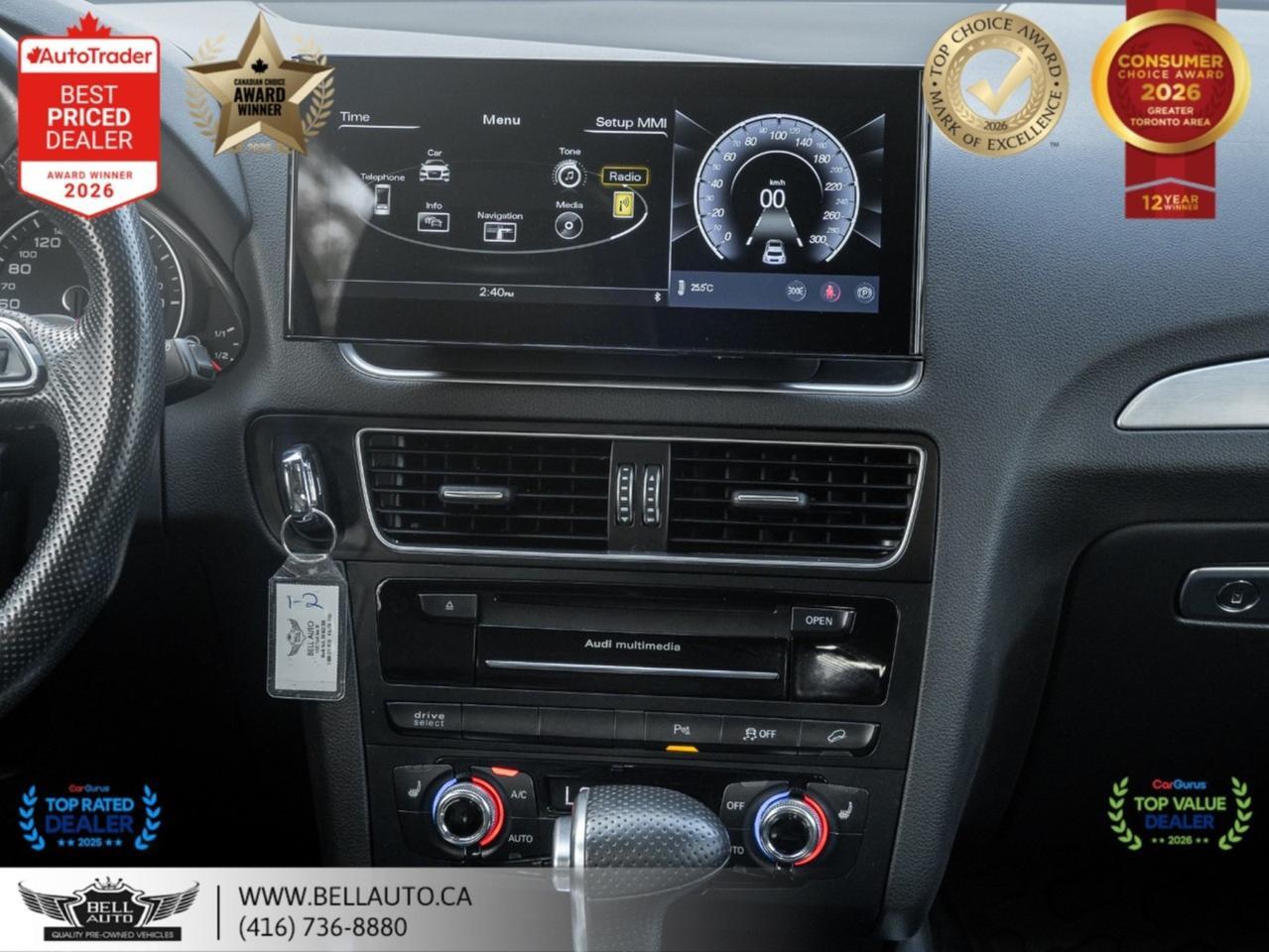 2015 Audi Q5 2.0T Technik | S-LINE | BLKOPTIC | NAVI | B.CAM | PANO | NOACCIDENT Toronto ON