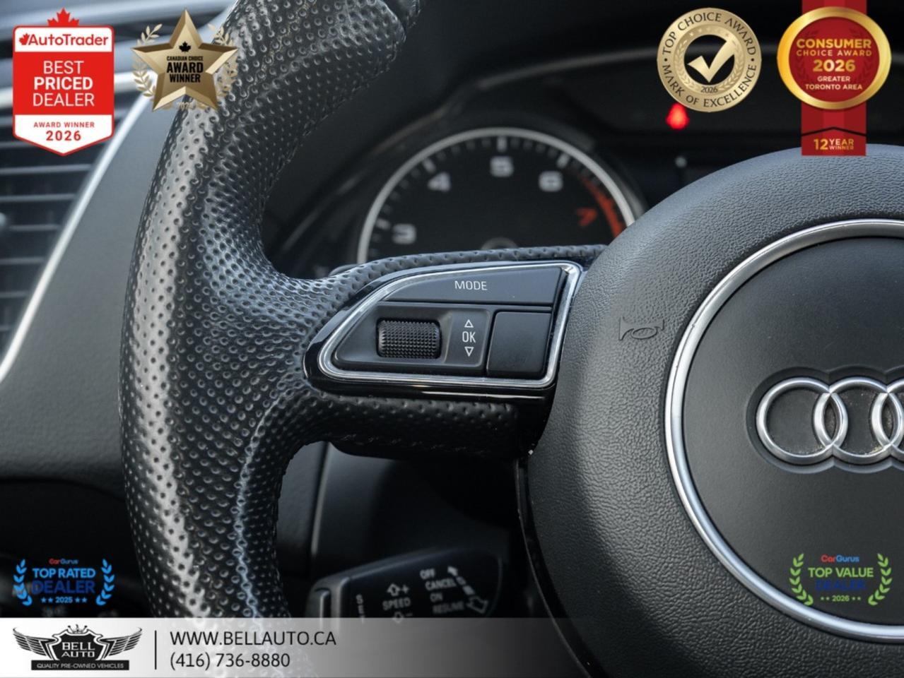 2015 Audi Q5 2.0T Technik | S-LINE | BLKOPTIC | NAVI | B.CAM | PANO | NOACCIDENT Toronto ON