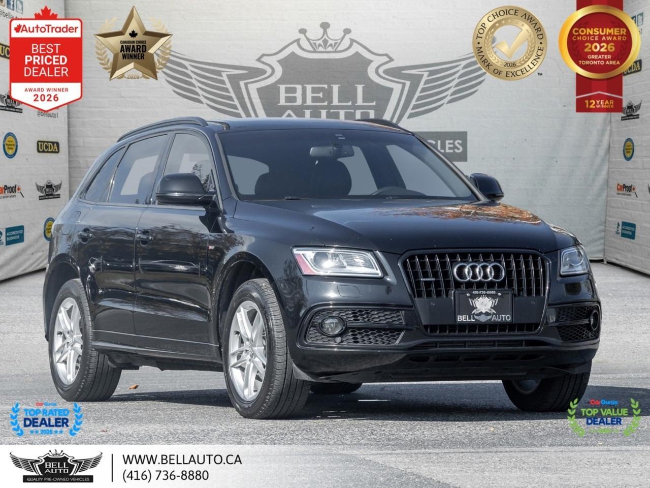 2015 Audi Q5 2.0T Technik | S-LINE | BLKOPTIC | NAVI | B.CAM | PANO | NOACCIDENT