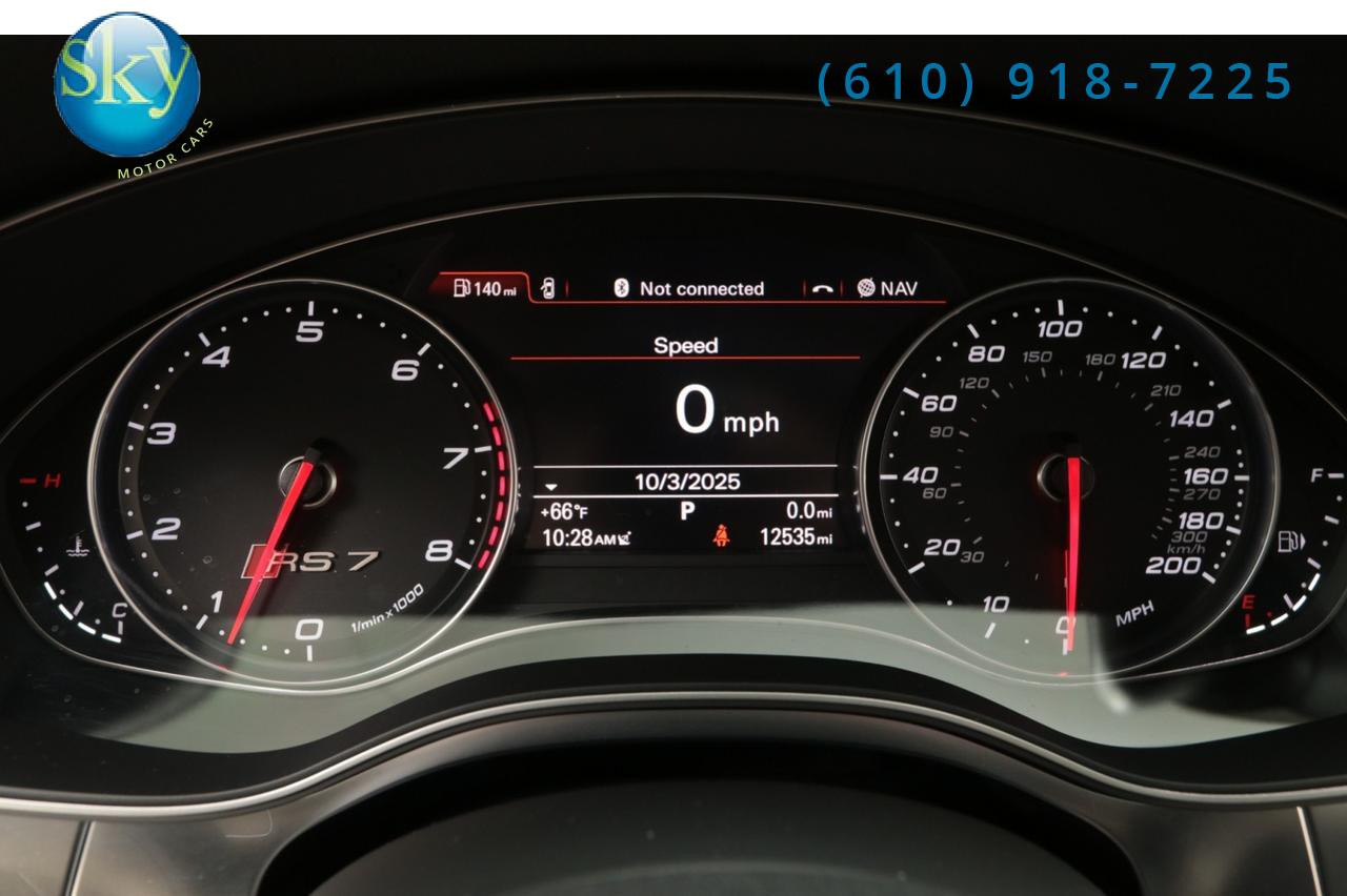 2015 Audi RS 7 Quattro AWD Prestige DYNAMIC PKG MATTE PAINT West Chester PA