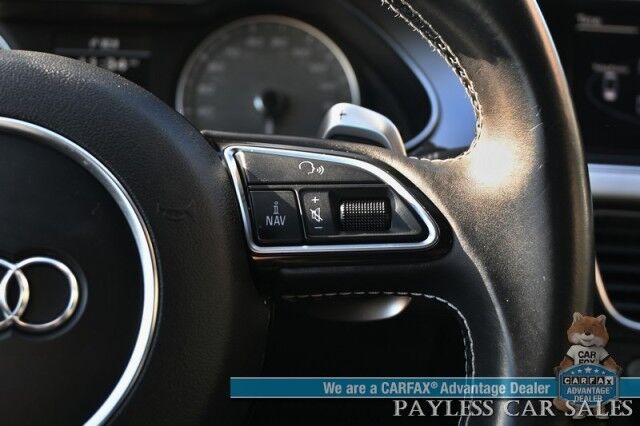 2015 Audi S4 Premium Plus / AWD / Technology Pkg / Power & Heated Leather Seats / Navigation / Sunroof / Blind Spot Alert / Bluetooth / Back Up Camera / Cruise Control / Keyless Entry & Start / 28 MPG / Only 58k Miles / 1-Owner Anchorage AK