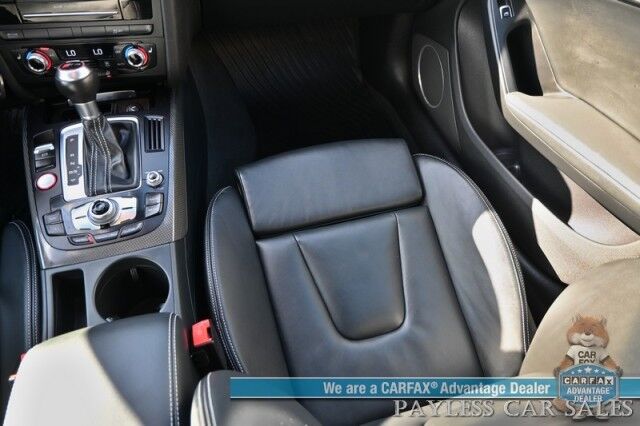 2015 Audi S4 Premium Plus / AWD / Technology Pkg / Power & Heated Leather Seats / Navigation / Sunroof / Blind Spot Alert / Bluetooth / Back Up Camera / Cruise Control / Keyless Entry & Start / 28 MPG / Only 58k Miles / 1-Owner Anchorage AK