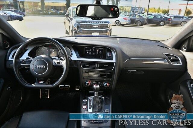 2015 Audi S4 Premium Plus / AWD / Technology Pkg / Power & Heated Leather Seats / Navigation / Sunroof / Blind Spot Alert / Bluetooth / Back Up Camera / Cruise Control / Keyless Entry & Start / 28 MPG / Only 58k Miles / 1-Owner Anchorage AK