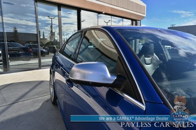 2015 Audi S4 Premium Plus / AWD / Technology Pkg / Power & Heated Leather Seats / Navigation / Sunroof / Blind Spot Alert / Bluetooth / Back Up Camera / Cruise Control / Keyless Entry & Start / 28 MPG / Only 58k Miles / 1-Owner Anchorage AK