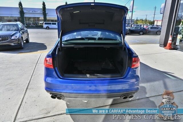 2015 Audi S4 Premium Plus / AWD / Technology Pkg / Power & Heated Leather Seats / Navigation / Sunroof / Blind Spot Alert / Bluetooth / Back Up Camera / Cruise Control / Keyless Entry & Start / 28 MPG / Only 58k Miles / 1-Owner Anchorage AK