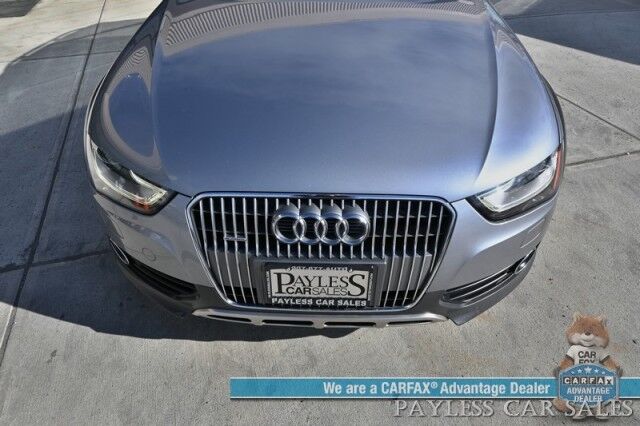 2015 Audi allroad Premium Plus / AWD / Technology Pkg / Power & Heated Leather Seats / Navigation / Panoramic Sunroof / Bang & Olufsen Speakers / Blind Spot Alert / Back Up Camera / Power Liftgate / Keyless Entry & Start Anchorage AK