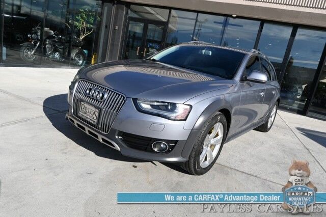2015 Audi allroad Premium Plus / AWD / Technology Pkg / Power & Heated Leather Seats / Navigation / Panoramic Sunroof / Bang & Olufsen Speakers / Blind Spot Alert / Back Up Camera / Power Liftgate / Keyless Entry & Start Anchorage AK
