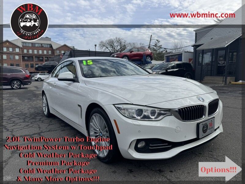 2015 BMW 4 Series 428i xDrive Coupe AWD w/ Luxury Line