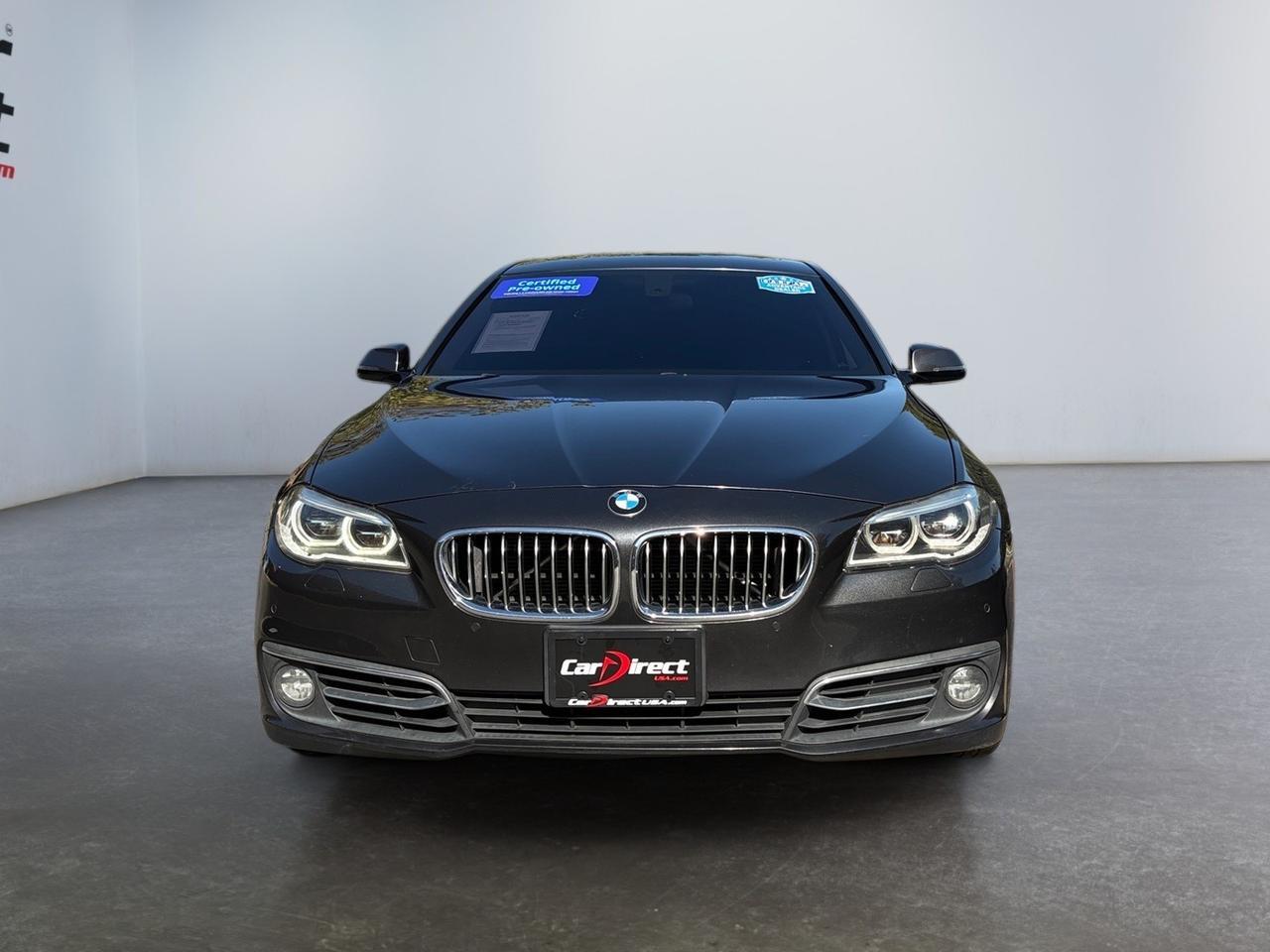 2015 BMW 5 Series 528i, HEADS-UP DISPLAY, PADDLE SHIFTERS, SUNROOF, HEATED SEATS, TINTED WINDOWS, BACKUP CAMERA WITH PARKING SENSORS, NAVIGATION, POWER SEATS, BLUETOOTH/AUX PORT, LOW MILES, CLEAN CARFAX, RIDE IN STYLE ON THE ROAD! Virginia Beach VA