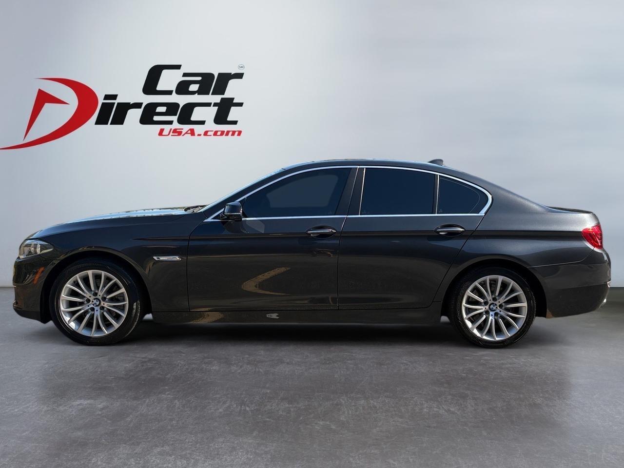 2015 BMW 5 Series 528i, HEADS-UP DISPLAY, PADDLE SHIFTERS, SUNROOF, HEATED SEATS, TINTED WINDOWS, BACKUP CAMERA WITH PARKING SENSORS, NAVIGATION, POWER SEATS, BLUETOOTH/AUX PORT, LOW MILES, CLEAN CARFAX, RIDE IN STYLE ON THE ROAD! Virginia Beach VA