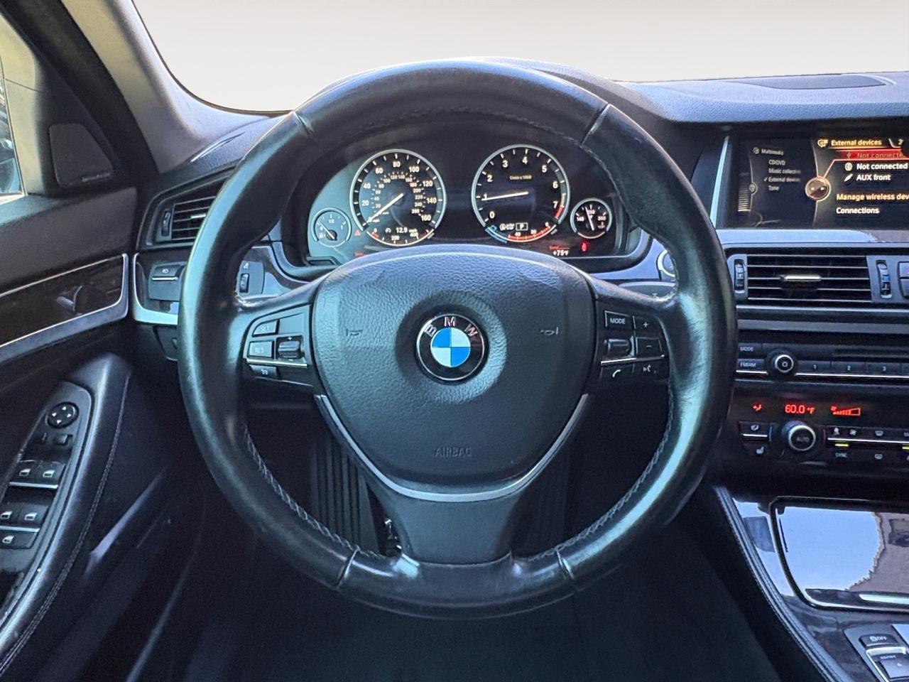 2015 BMW 5 Series 528i, HEADS-UP DISPLAY, PADDLE SHIFTERS, SUNROOF, HEATED SEATS, TINTED WINDOWS, BACKUP CAMERA WITH PARKING SENSORS, NAVIGATION, POWER SEATS, BLUETOOTH/AUX PORT, LOW MILES, CLEAN CARFAX, RIDE IN STYLE ON THE ROAD! Virginia Beach VA
