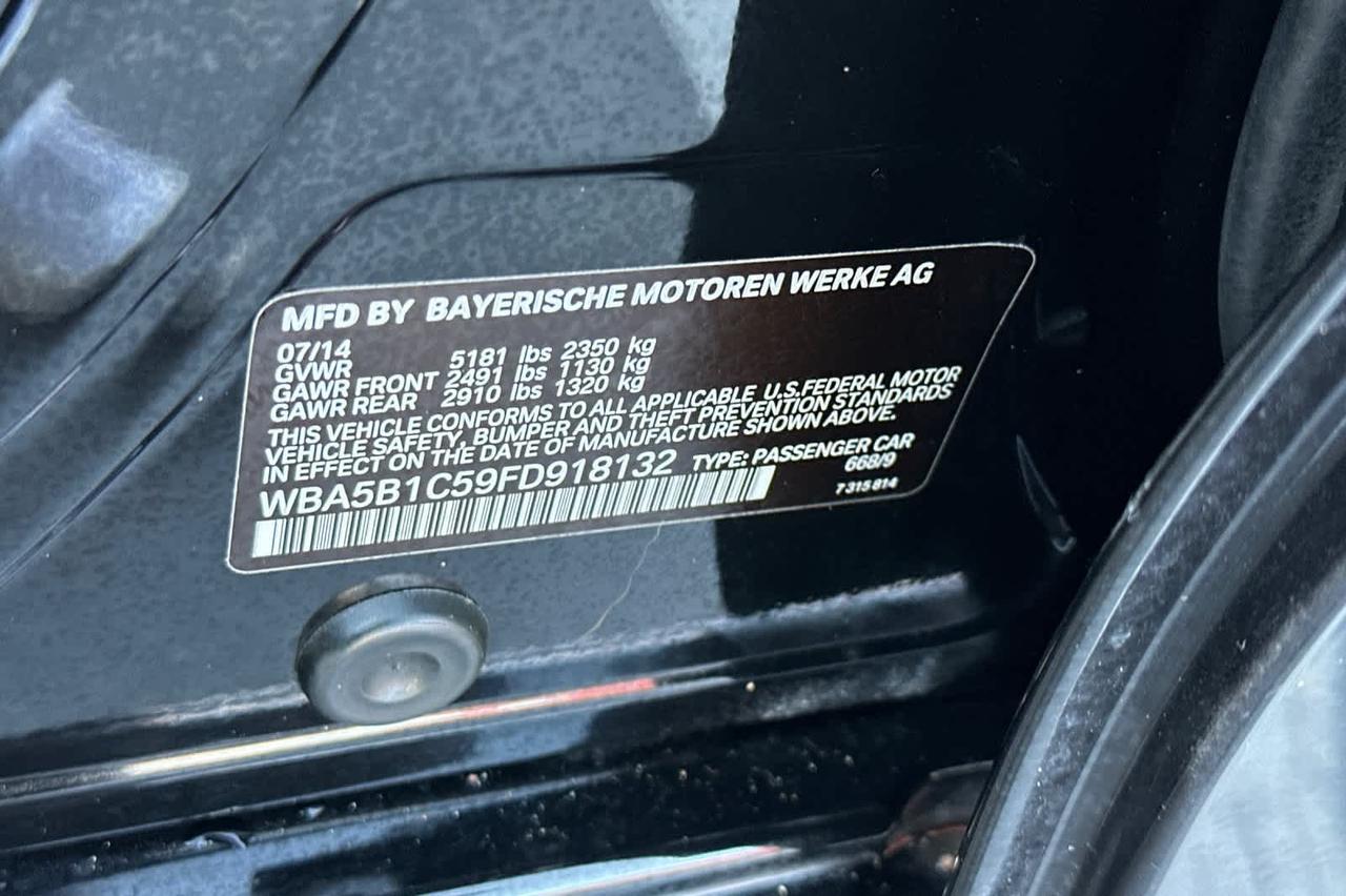 2015 BMW 5 Series 535i Roseville CA