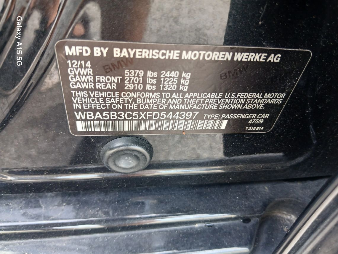 2015 BMW 5 Series 535i xDrive Sedan 4D Maitland FL