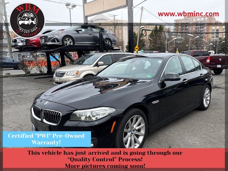 2015 BMW 5 Series 535i xDrive Sedan AWD w/ Driver Assistance Package