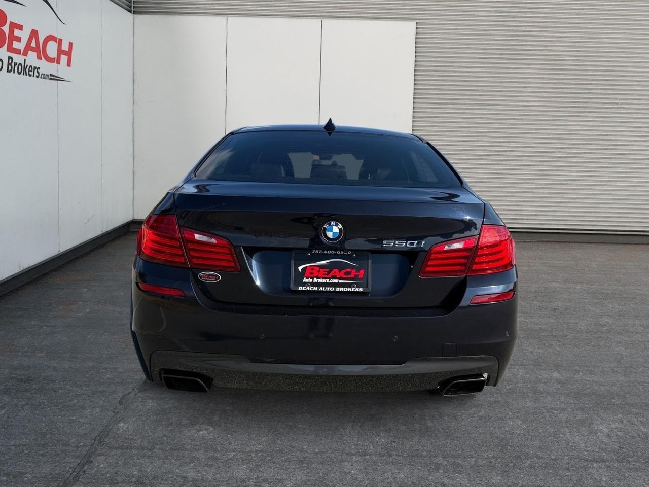 2015 BMW 5 Series 550i, HEATED/VENTILATED SEATS, SUNROOF, BACKUP CAMERA, BLUETOOTH, PADDLE SHIFTERS, POWER MIRRORS, COME AND TEST DRIVE THIS BMW TODAY! Norfolk VA