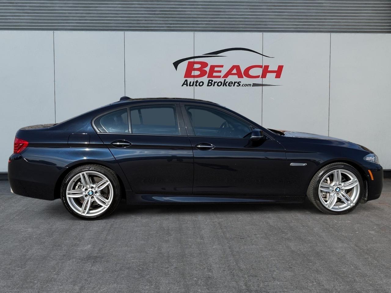 2015 BMW 5 Series 550i, HEATED/VENTILATED SEATS, SUNROOF, BACKUP CAMERA, BLUETOOTH, PADDLE SHIFTERS, POWER MIRRORS, COME AND TEST DRIVE THIS BMW TODAY! Norfolk VA
