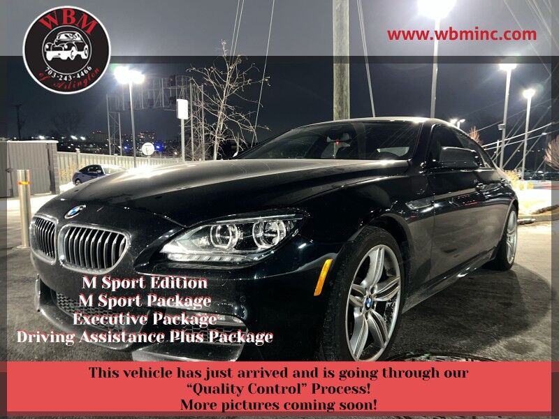 2015 BMW 6 Series 640i Gran Coupe xDrive AWD w/ M Sport Package