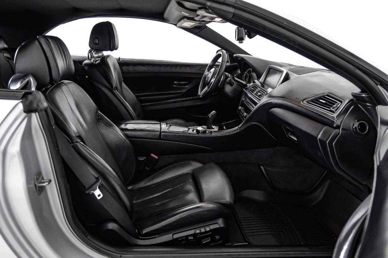 2015 BMW 650i Convertible HEADUP DISPLAY BLIND SPOT ASSIST LANE DEPARTURE NAVIGATION LEATH Carrollton TX