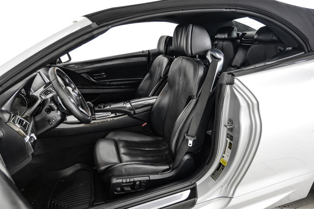 2015 BMW 650i Convertible HEADUP DISPLAY BLIND SPOT ASSIST LANE DEPARTURE NAVIGATION LEATH Carrollton TX