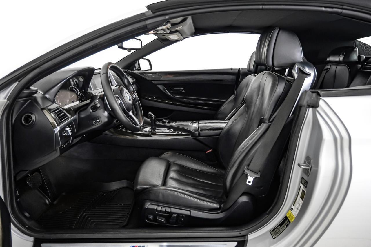 2015 BMW 650i Convertible HEADUP DISPLAY BLIND SPOT ASSIST LANE DEPARTURE NAVIGATION LEATH Carrollton TX