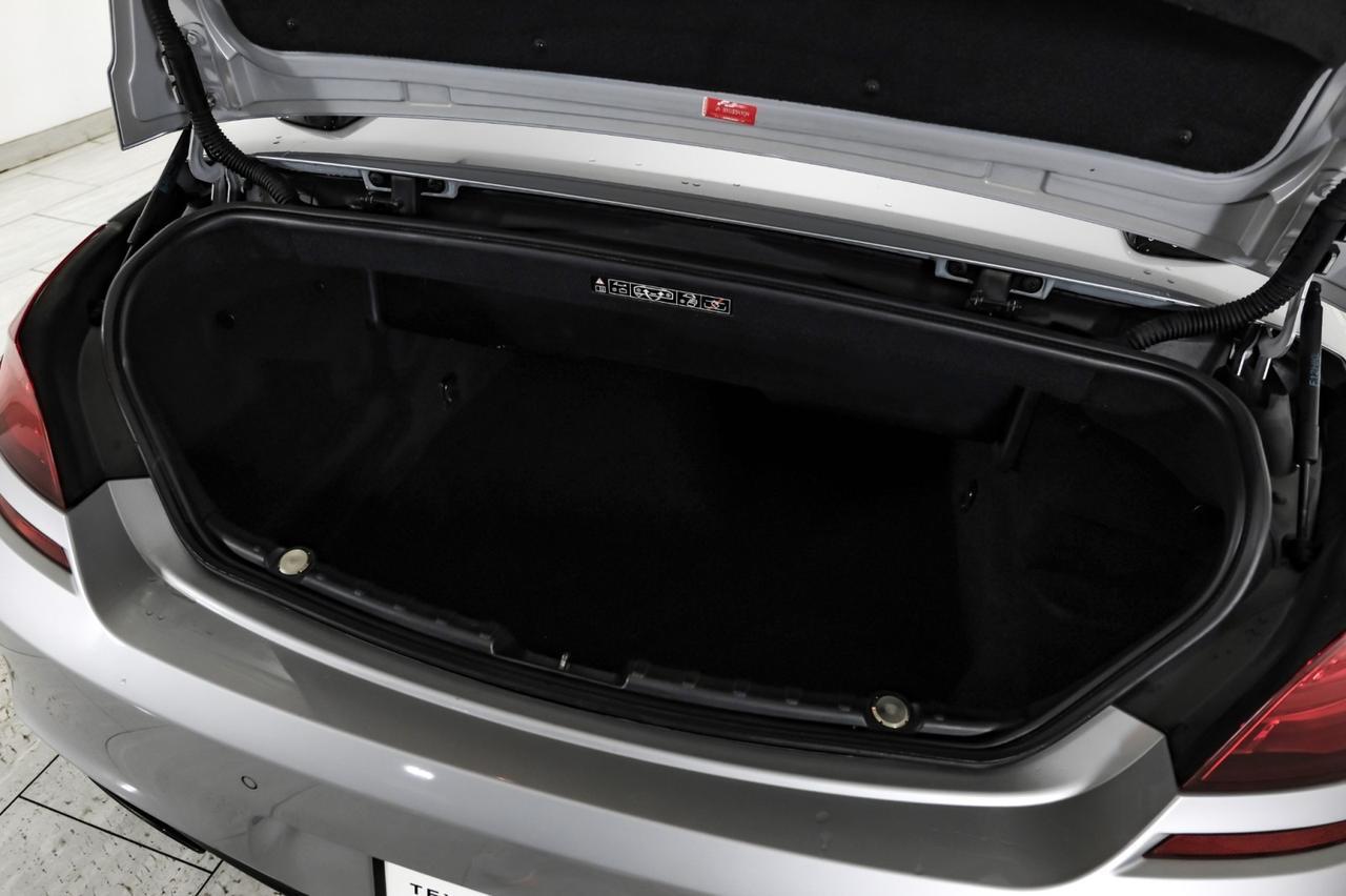 2015 BMW 650i Convertible HEADUP DISPLAY BLIND SPOT ASSIST LANE DEPARTURE NAVIGATION LEATH Carrollton TX