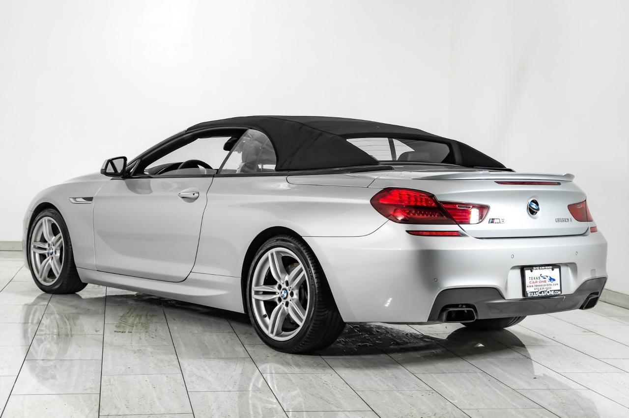 2015 BMW 650i Convertible HEADUP DISPLAY BLIND SPOT ASSIST LANE DEPARTURE NAVIGATION LEATH Carrollton TX