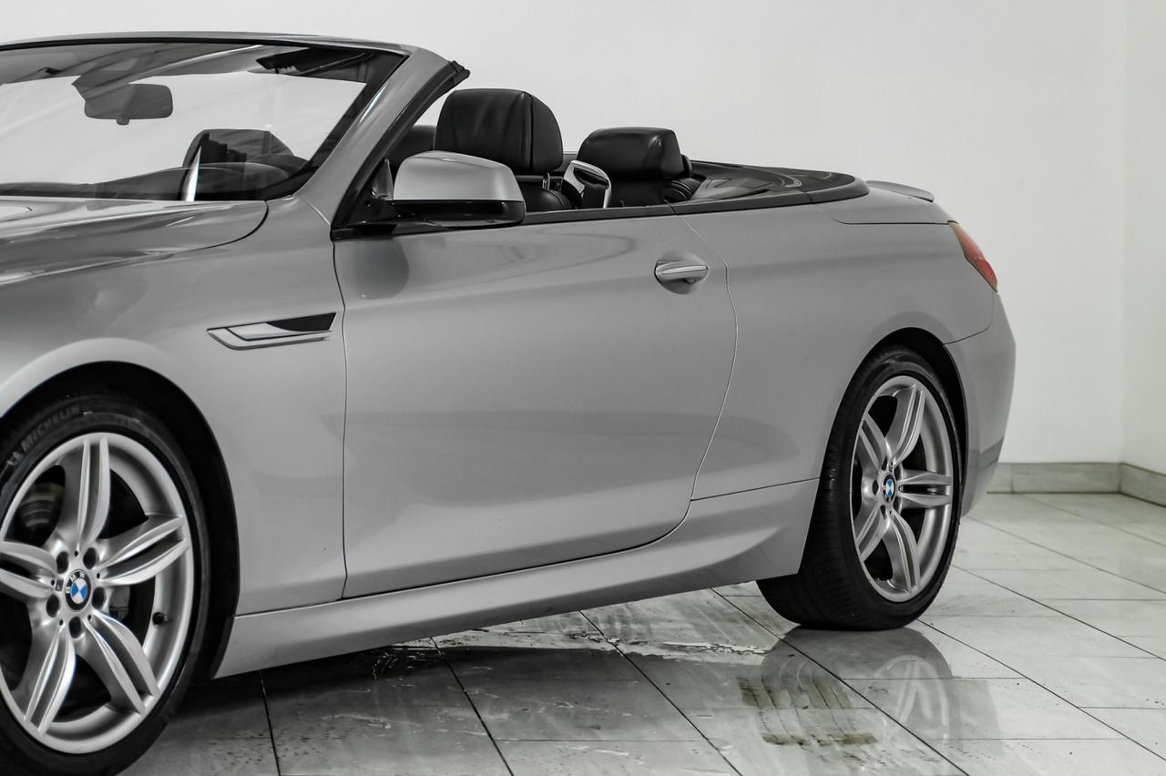 2015 BMW 650i Convertible HEADUP DISPLAY BLIND SPOT ASSIST LANE DEPARTURE NAVIGATION LEATH Carrollton TX