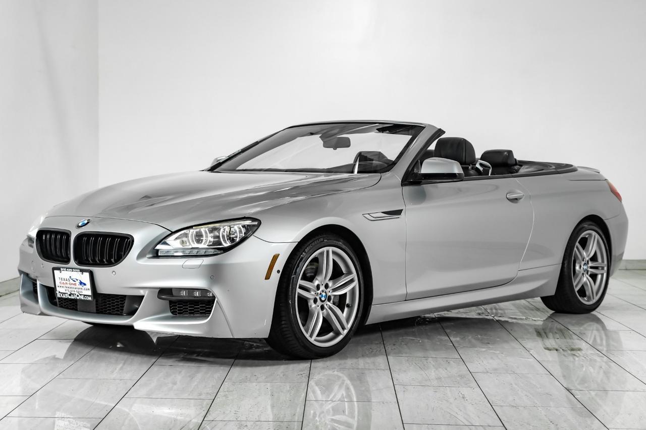 2015 BMW 650i Convertible HEADUP DISPLAY BLIND SPOT ASSIST LANE DEPARTURE NAVIGATION LEATH Carrollton TX