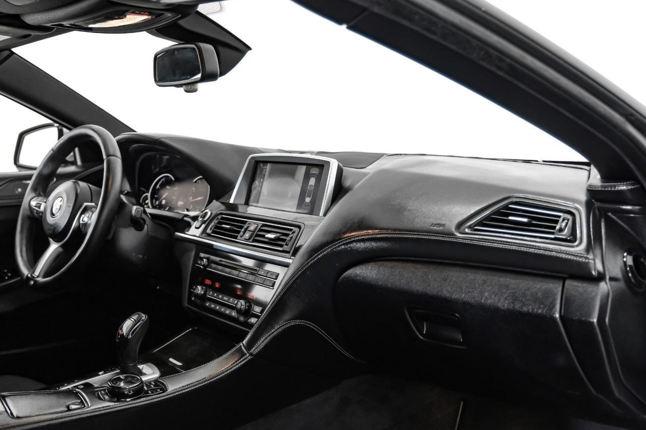 2015 BMW 650i Convertible HEADUP DISPLAY BLIND SPOT ASSIST LANE DEPARTURE NAVIGATION LEATH Carrollton TX