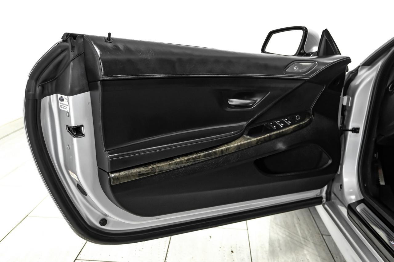 2015 BMW 650i Convertible HEADUP DISPLAY BLIND SPOT ASSIST LANE DEPARTURE NAVIGATION LEATH Carrollton TX