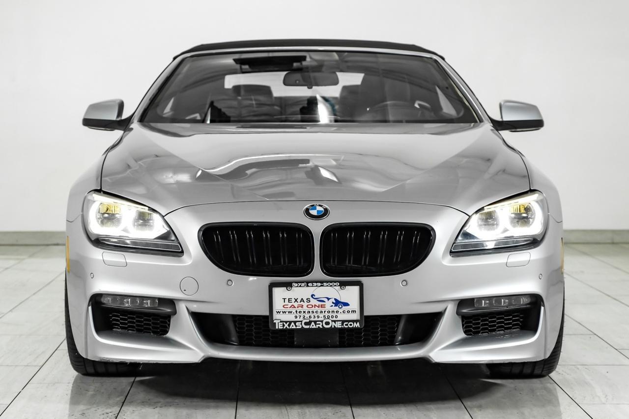 2015 BMW 650i Convertible HEADUP DISPLAY BLIND SPOT ASSIST LANE DEPARTURE NAVIGATION LEATH Carrollton TX