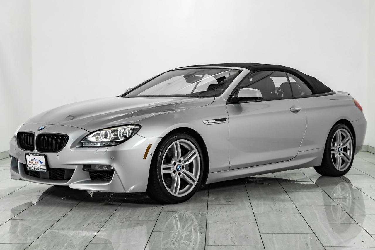 2015 BMW 650i Convertible HEADUP DISPLAY BLIND SPOT ASSIST LANE DEPARTURE NAVIGATION LEATH Carrollton TX