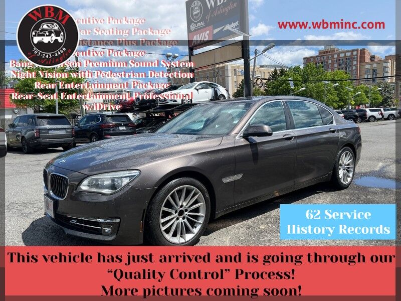2015 BMW 7 Series 750Li xDrive AWD w/ Luxury Rear Seating Package
