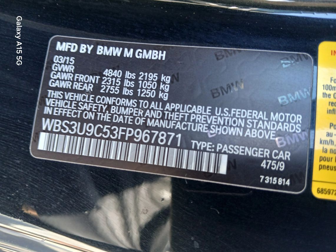 2015 BMW M4 Convertible 2D Maitland FL