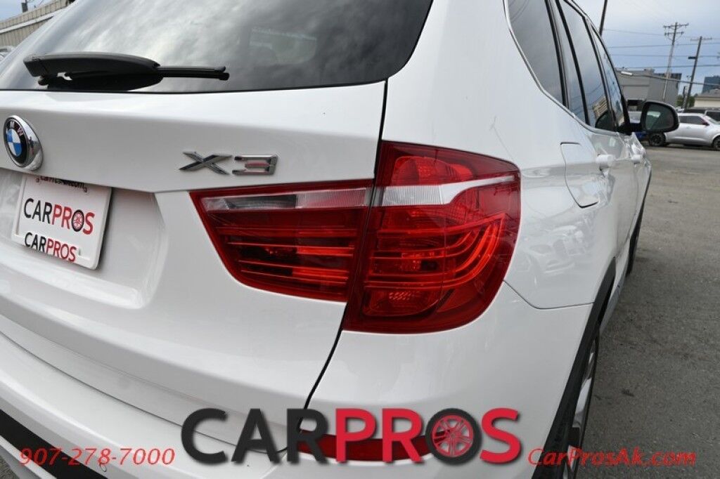 2015 BMW X3 xDrive28i - 2.0L - Automatic - All Wheel Drive - Front & 2nd Row Heated Leather Seats - Panoramic Sunroof - Heated Steering Wheel - Keyless Entry - Bluetooth - Rearview Camera - Heads Up Display Anchorage AK