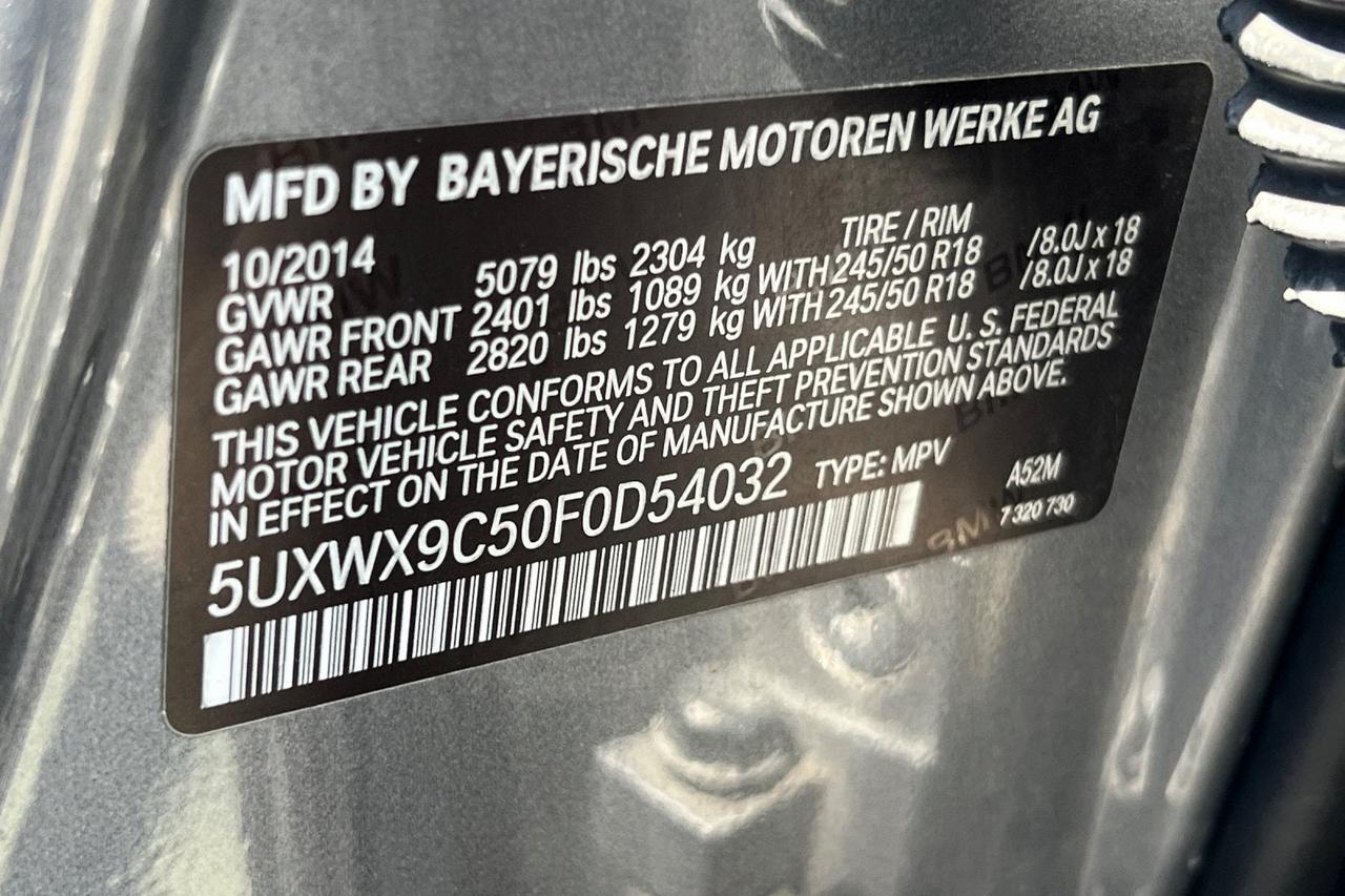 2015 BMW X3 xDrive28i xDrive28i Roseville CA