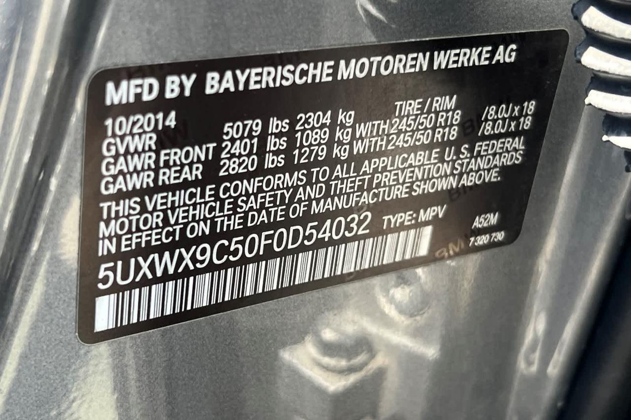 2015 BMW X3 xDrive28i xDrive28i Roseville CA