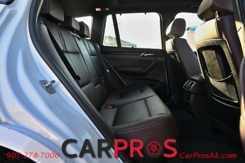 2015 BMW X3 xDrive35i - AWD - Premium & Tech Pkg - M Sport Pkg - Driver Assist Plus - Power & Heated Leahter Seats - Push to Start - Navigation - Backup Camera - Panoramic Sunroof - Hi-Fi Sound System Anchorage AK