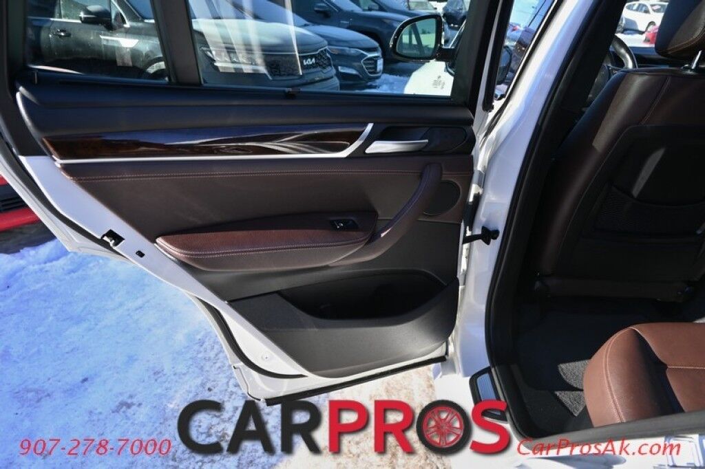 2015 BMW X3 xDrive35i - AWD - Premium & Tech Pkg - M Sport Pkg - Driver Assist Plus - Power & Heated Leahter Seats - Push to Start - Navigation - Backup Camera - Panoramic Sunroof - Hi-Fi Sound System Anchorage AK