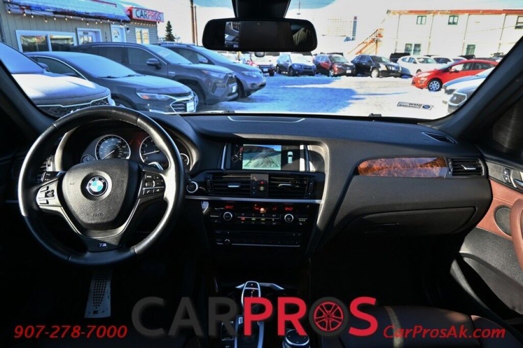 2015 BMW X3 xDrive35i - AWD - Premium & Tech Pkg - M Sport Pkg - Driver Assist Plus - Power & Heated Leahter Seats - Push to Start - Navigation - Backup Camera - Panoramic Sunroof - Hi-Fi Sound System Anchorage AK