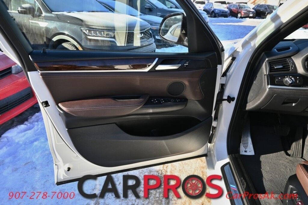 2015 BMW X3 xDrive35i - AWD - Premium & Tech Pkg - M Sport Pkg - Driver Assist Plus - Power & Heated Leahter Seats - Push to Start - Navigation - Backup Camera - Panoramic Sunroof - Hi-Fi Sound System Anchorage AK