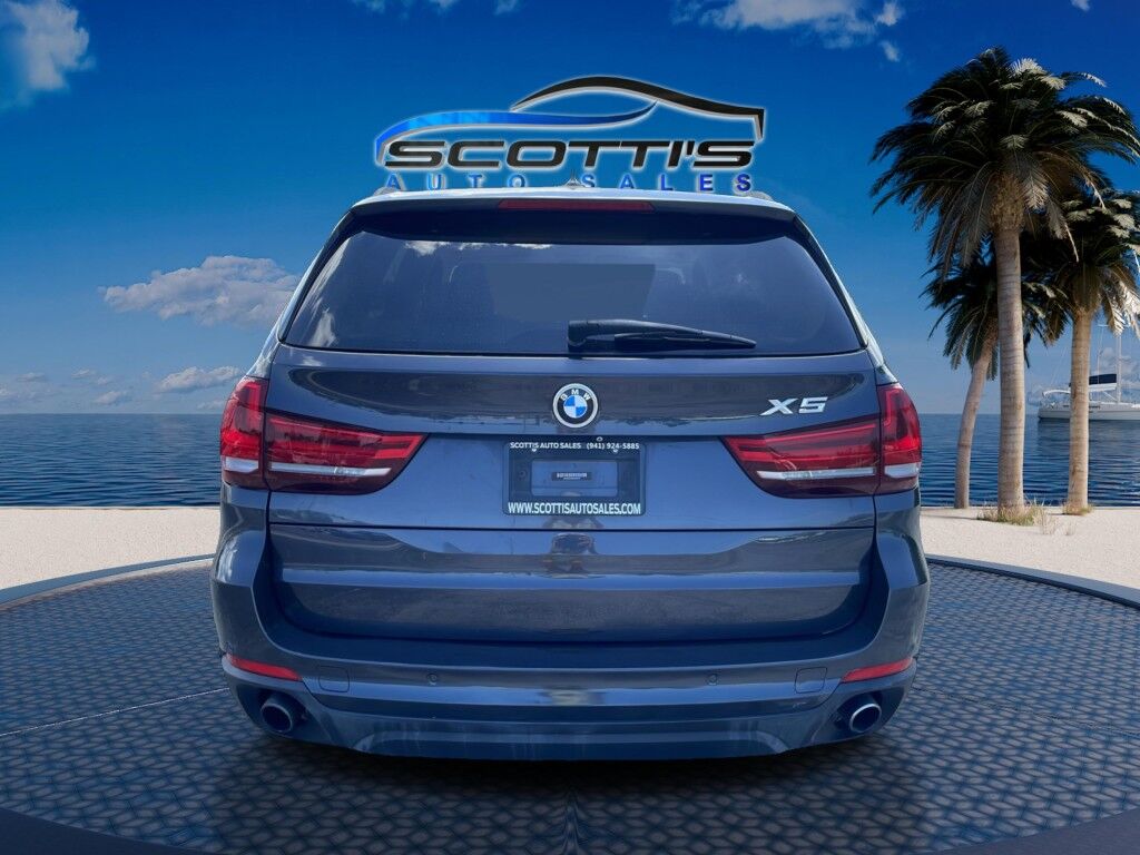 2015 BMW X5~CLEAN CFAX~LOW MILES~AUTO START/STOP~BLIND SPOT WARNING~BLUETOOTH~CRASH SENSORS~MEMORIZED SEAT SETTINGS~REARVIEW CAMERA sDrive35i Sarasota FL