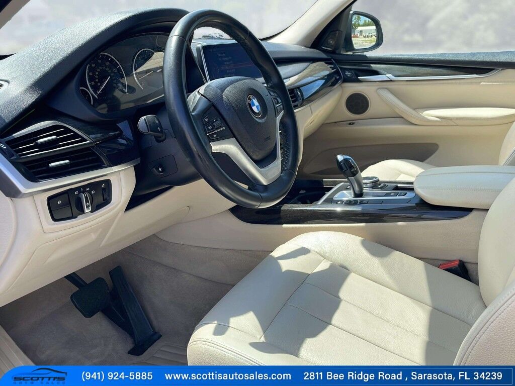 2015 BMW X5~CLEAN CFAX~LOW MILES~AUTO START/STOP~BLIND SPOT WARNING~BLUETOOTH~CRASH SENSORS~MEMORIZED SEAT SETTINGS~REARVIEW CAMERA sDrive35i Sarasota FL