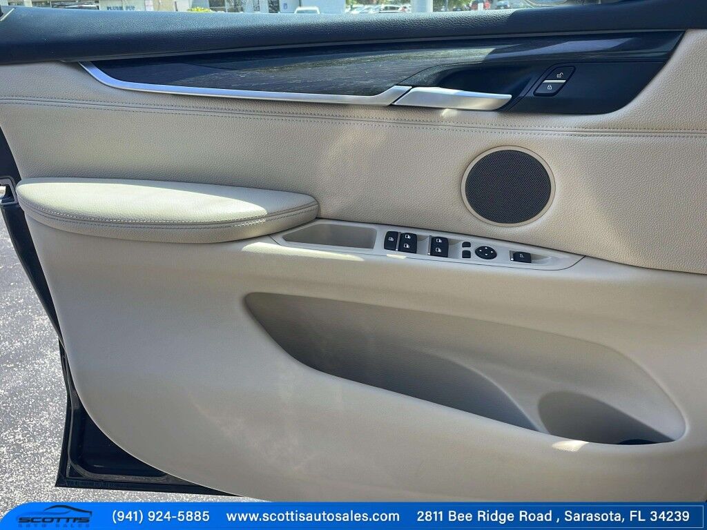 2015 BMW X5~CLEAN CFAX~LOW MILES~AUTO START/STOP~BLIND SPOT WARNING~BLUETOOTH~CRASH SENSORS~MEMORIZED SEAT SETTINGS~REARVIEW CAMERA sDrive35i Sarasota FL