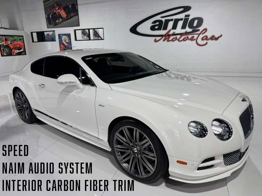 2015 Bentley Continental GT Speed