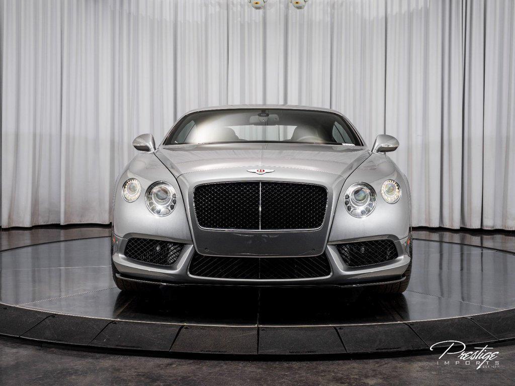 2015 Bentley Continental Gt V8 S 2dr Cpe