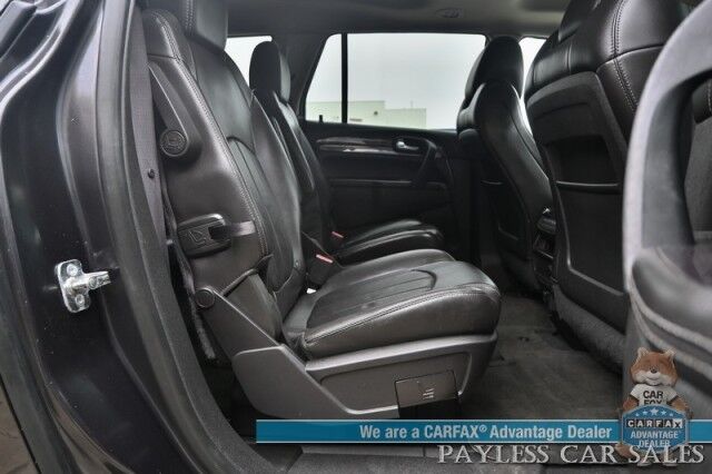 2015 Buick Enclave Leather / AWD / Auto Start / Power & Heated Leather Seats / Heated Steering Wheel / Bose Speakers / Sunroof / Blind Spot Alert / Bluetooth & USB Input / 3rd Row / Seats 7 / Rear Parking Sensors / 22 MPG Anchorage AK